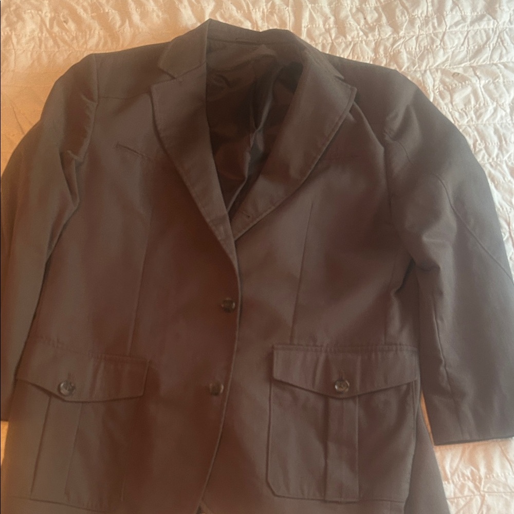 Tasso Elba Dark Brown mens XL Blazer